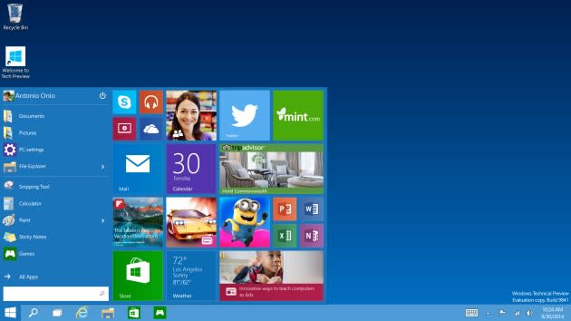 More than a million people have signed up to test Windows 10