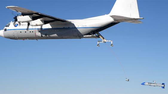 A test flight for DARPA's Gremlins project