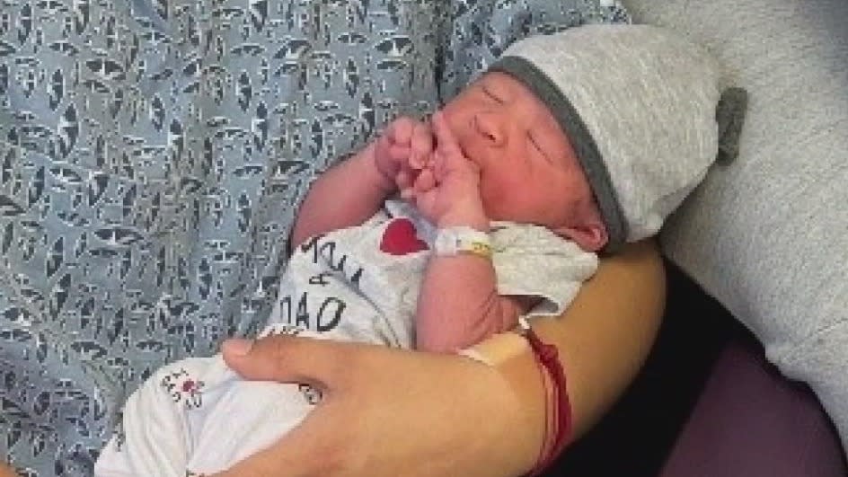 Photos: Denver Health welcomes 1st baby born in 2024