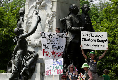 Environmental Protesters Swarm Outside White House As Trump Hits Milestone - nuclear bomb trop roblox