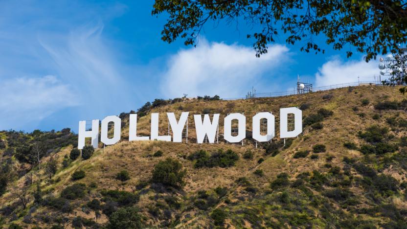 Photo taken from the Hollywood hills, Los Angeles California on April 17, 2017