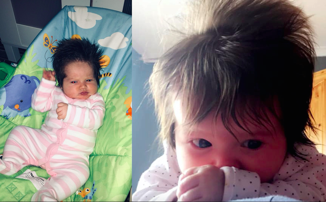 baby born hair styling head