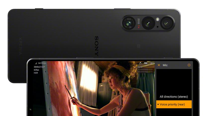 Sony's Xperia I V smartphone debuts vlogging features like 'Product Showcase'