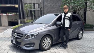 【明星聊愛車】李岳念舊M-Benz B-Class B180一開10年 小車但很能跑、好開好停車、座椅舒適好坐