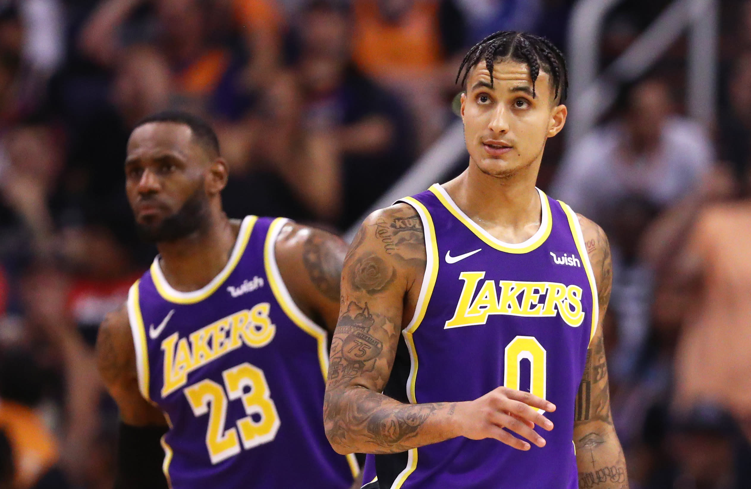 Trouble In The Lakers Locker Room Heading Into Game Vs Blazers