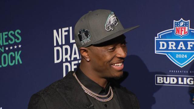 Quinyon Mitchell on perseverance, loyalty, and missing the Eagles initial draft call