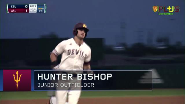 Arizona State's Hunter Bishop's four homers in four games helps him power his way to Pac-12 Baseball Player of the Week accolades