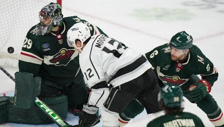 Cam Talbot back in net for Wild's return home against Kings