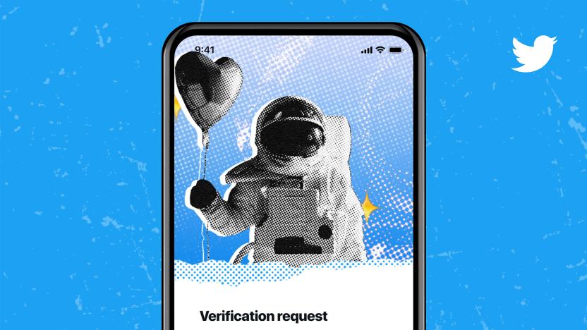 Twitter's new verification request from will be available in "account settings."