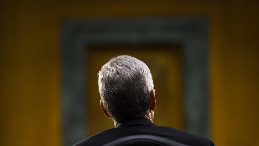 Apple CEO Tim Cook testifies at a Senate homeland security and governmental affairs investigations subcommittee hearing on offshore profit shifting and the U.S. tax code, on Capitol Hill in Washington. Cook defended the company's tax record during a Senate hearing where lawmakers said the maker of iPads, iPods and Mac computers kept billions of dollars in profits in Irish subsidiaries to avoid U.S. taxes. (Photo by Brooks Kraft LLC/Corbis via Getty Images)