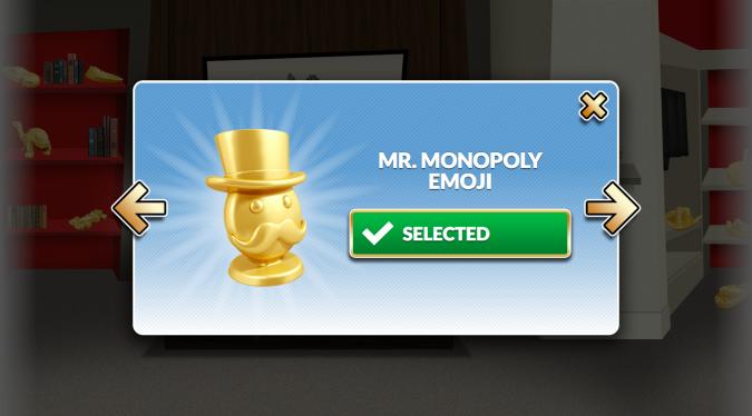 You can vote for emoji to replace the current Monopoly tokens