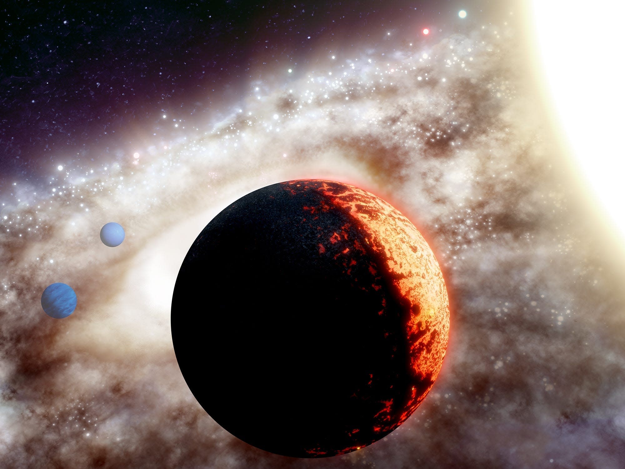 An ancient super-Earth offers an unexpected idea that life in our galaxy may be older than scientists thought