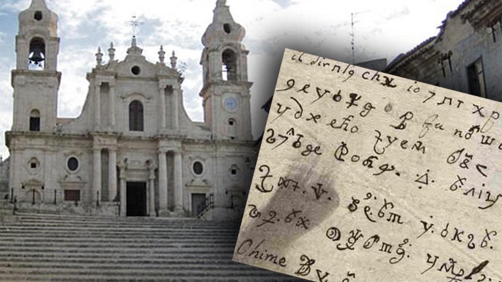 Coded Letter Written By Nun Possessed By Satan