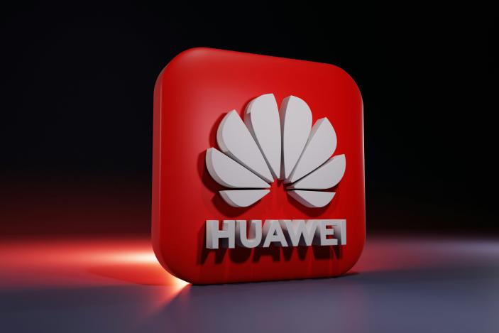 The Huawei logo.