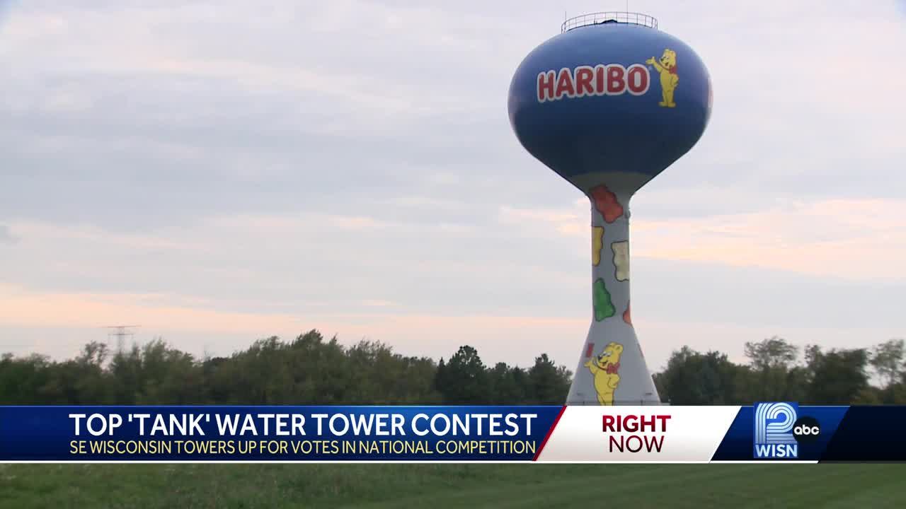 VOTE: Pleasant Prairie water tower in the running for 'tank of the year