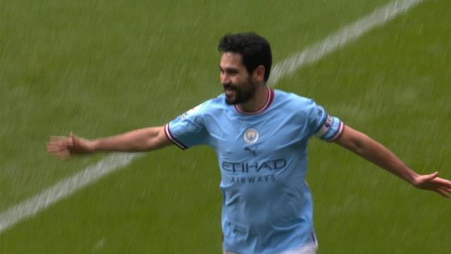 Gundogan doubles Manchester City lead v. Liverpool