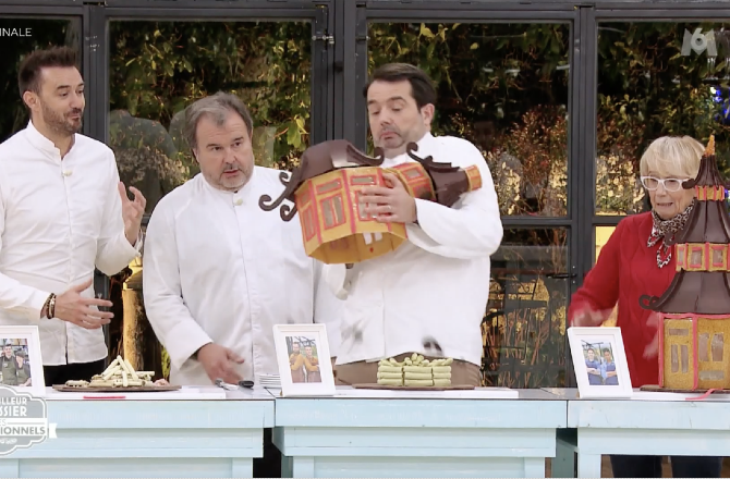 Le Meilleur Patissier La Bourde Xxl De Jean Francois Piege Qui Detruit Un Gateau Video