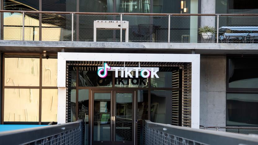 General view of the TikTok building, in Culver City, California on November 17, 2020. (Photo by VALERIE MACON / AFP) (Photo by VALERIE MACON/AFP via Getty Images)