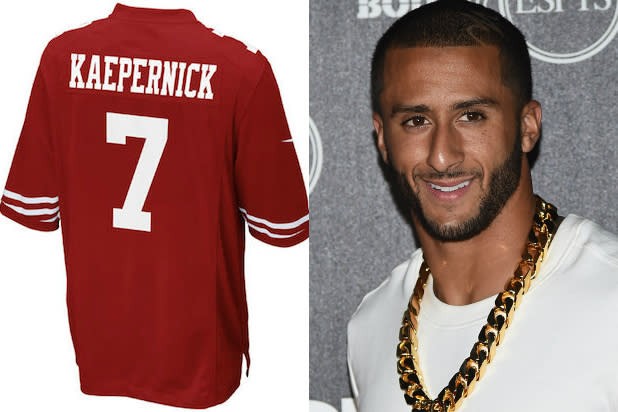 Colin Kaepernick Jersey Sales Spike Online