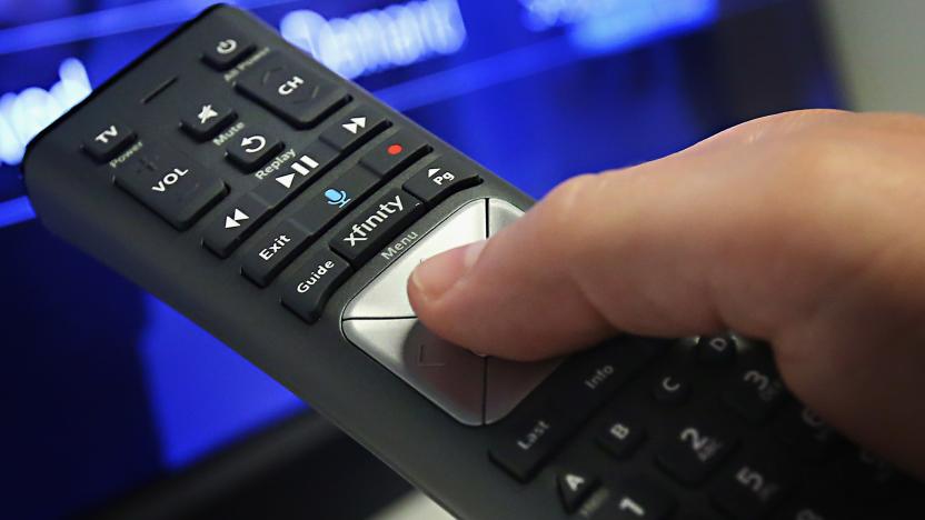 PHILADELPHIA, PA - AUGUST 18:  A view of the Comcast offices on August 18, 2015 in Philadelphia, Pennsylvania.  Comcasts Voice Remote allows customers to navigate tens of thousands of shows and movies on the X1 platform with their voice.  (Photo by Cindy Ord/Getty Images for Comcast)