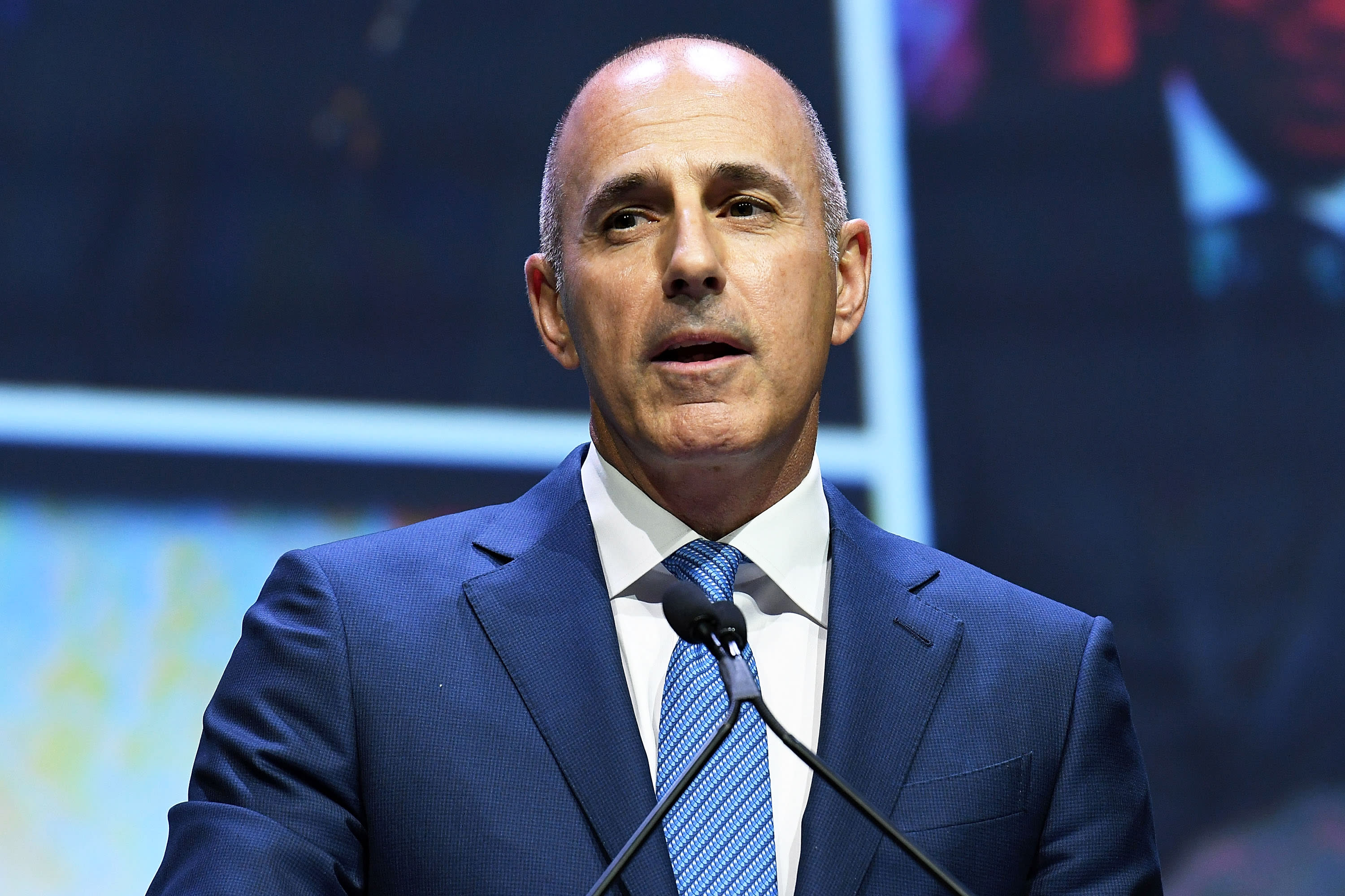 Does Matt Lauer look different to you?