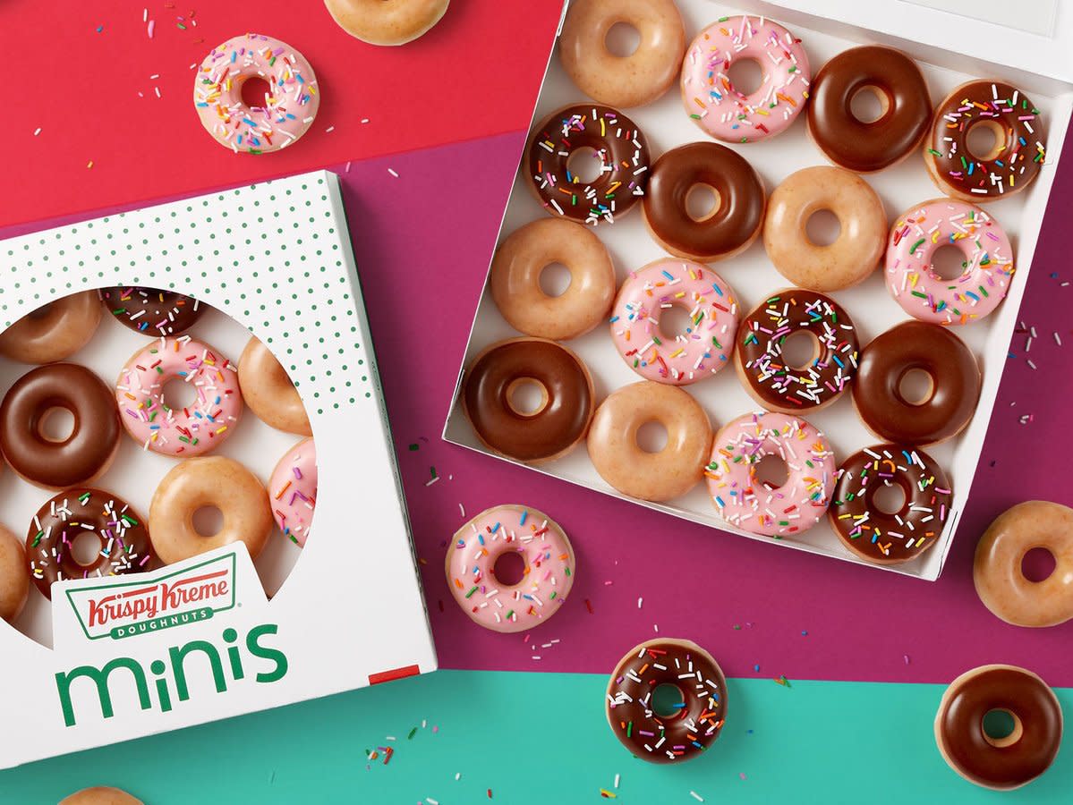 Krispy Kreme Adds Mini Doughnuts to Permanent Menu.