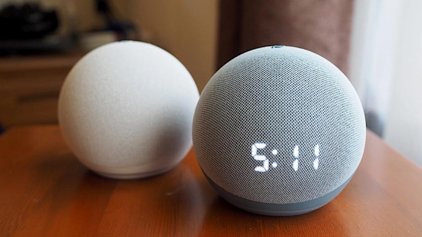 Amazon Echo Dot and Echo Dot with Clock (2020)