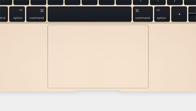 Apple's new MacBook has a completely redesigned trackpad