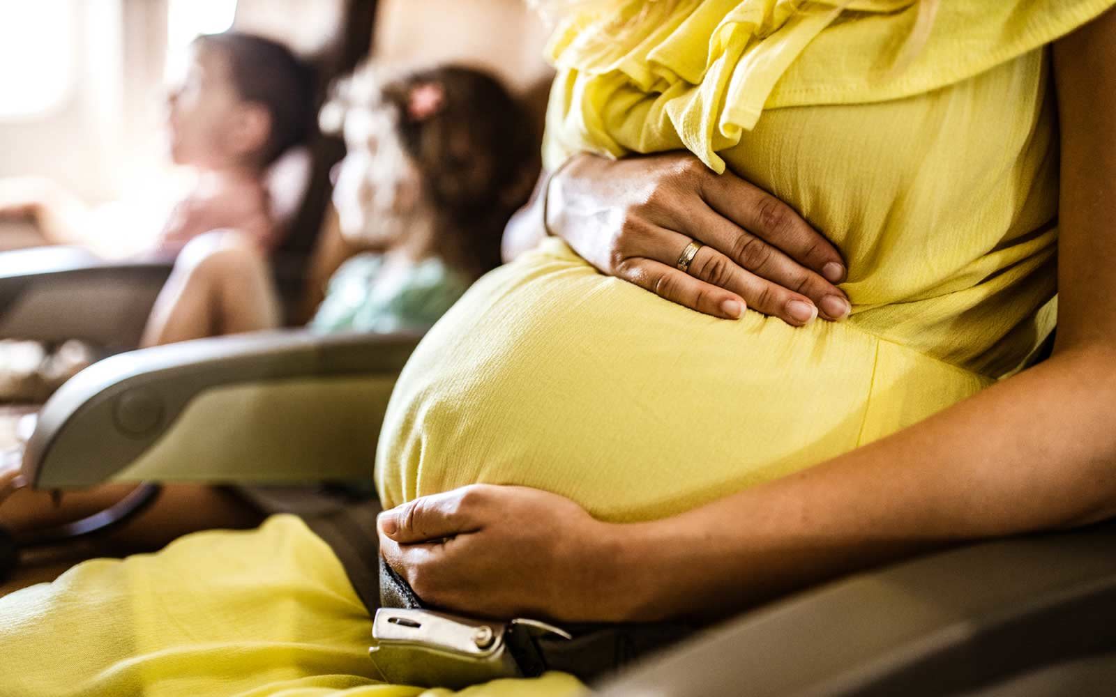 Flying While Pregnant What Happens If You Go Into Labor on an Airplane?