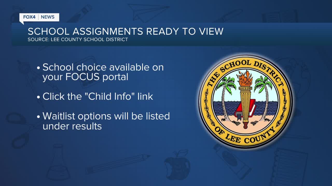 Student assignments for Lee County School District released following delay