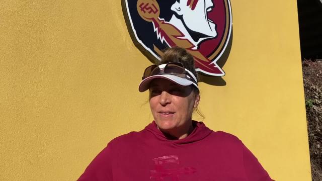 Watch: Florida State softball coach Lonni Alameda talks about scrimmage, season opener