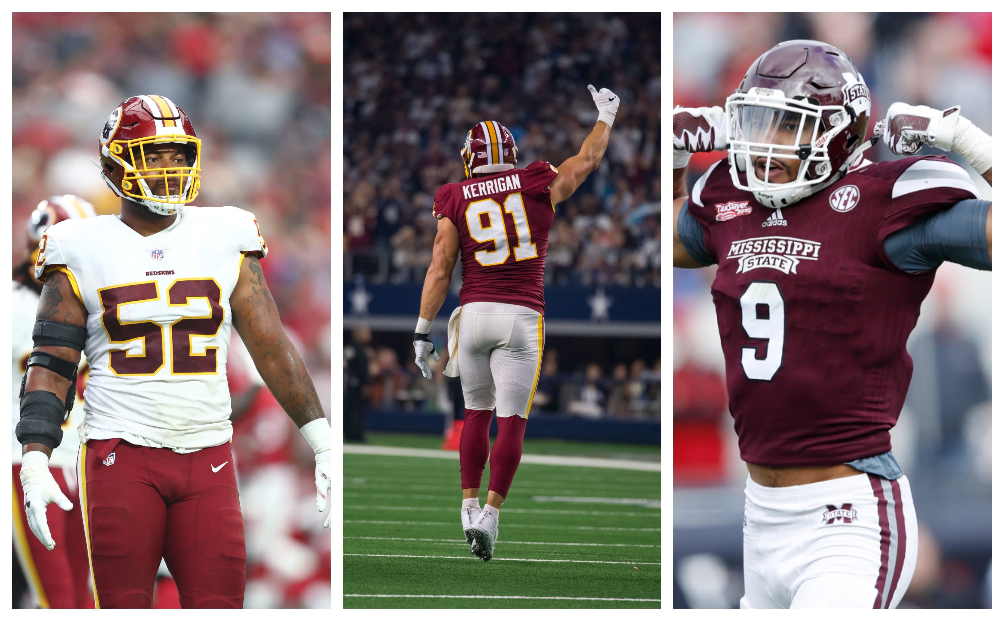 Redskins Depth Chart: Pass rush has talent, but does pass rush have ...