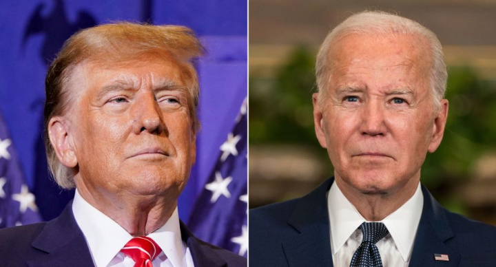 
Trump maintains lead over Biden in 2024 matchup: Poll
Most Americans say that, looking back, Donald Trump's term as president was a success, while a broad majority says President Biden's has so far been a failure.
There is some overlap »
