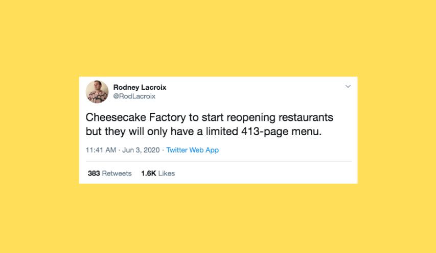 21 Too-Real Tweets About The Reopening Process