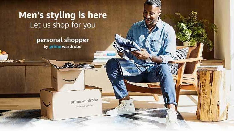 Amazon expands its personal shopper subscription to men's fashion