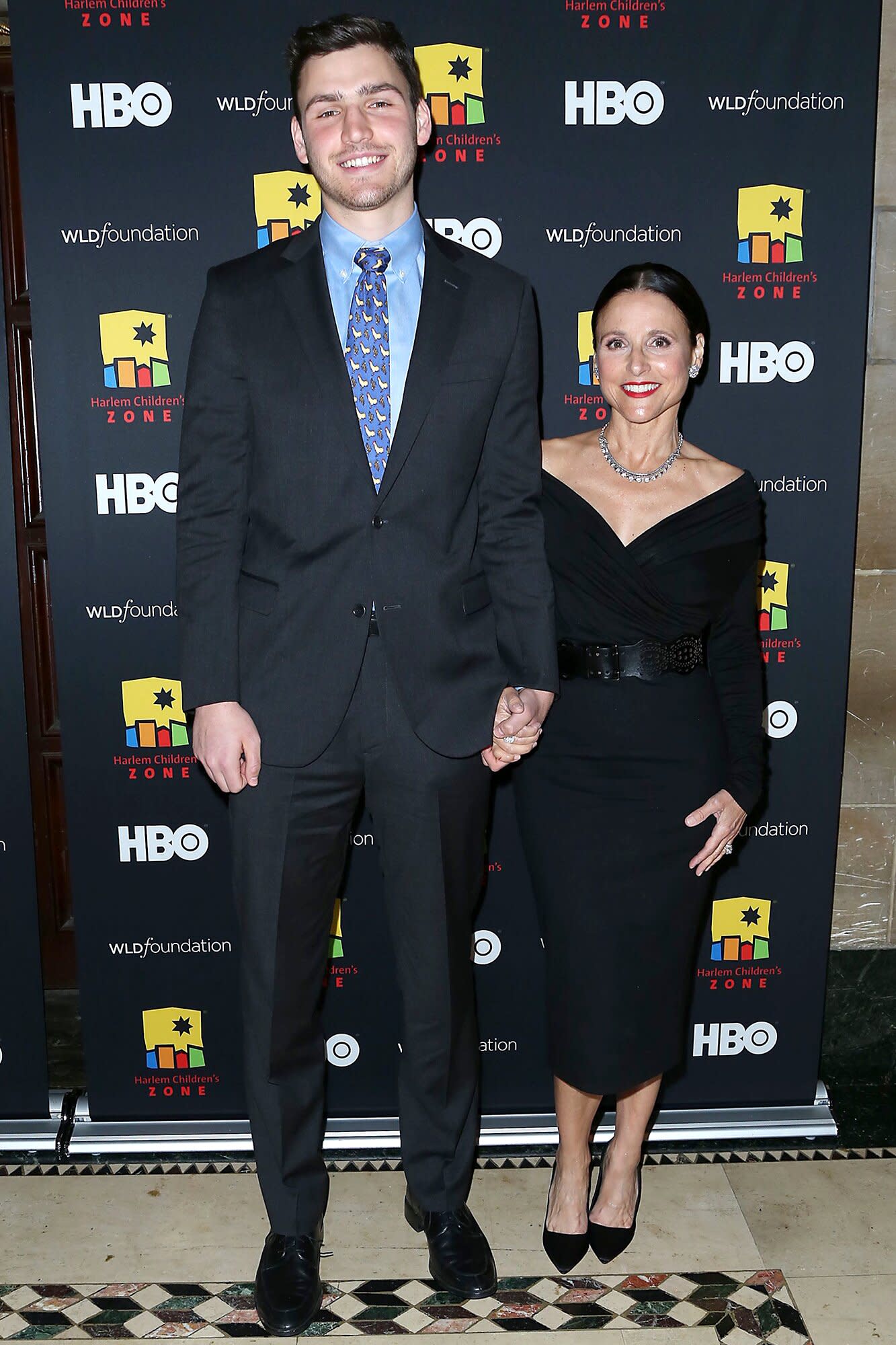 Julia Louis-Dreyfus Cheers on Son Charlie Hall's Film Debut in Amy