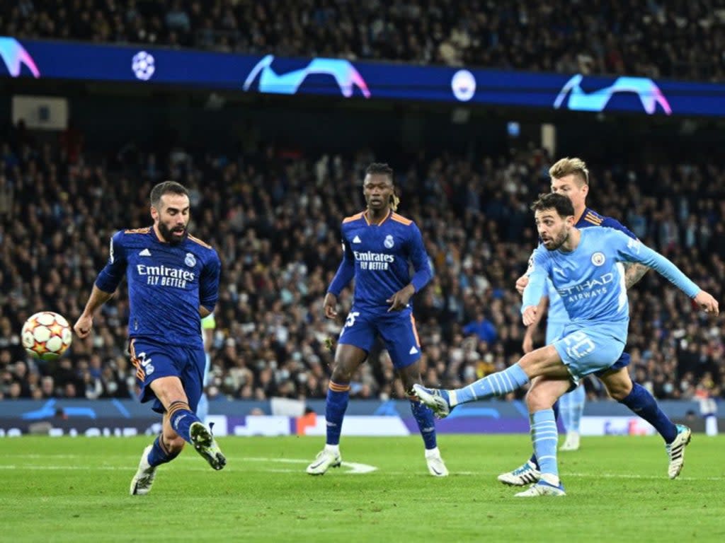 Madrid vs manchester city live streaming. Бернарду Силва Реал Мадрид. Real man City. Real Madrid Manchester City 2022 6:5. Реал Мадрид против Манчестер Сити.