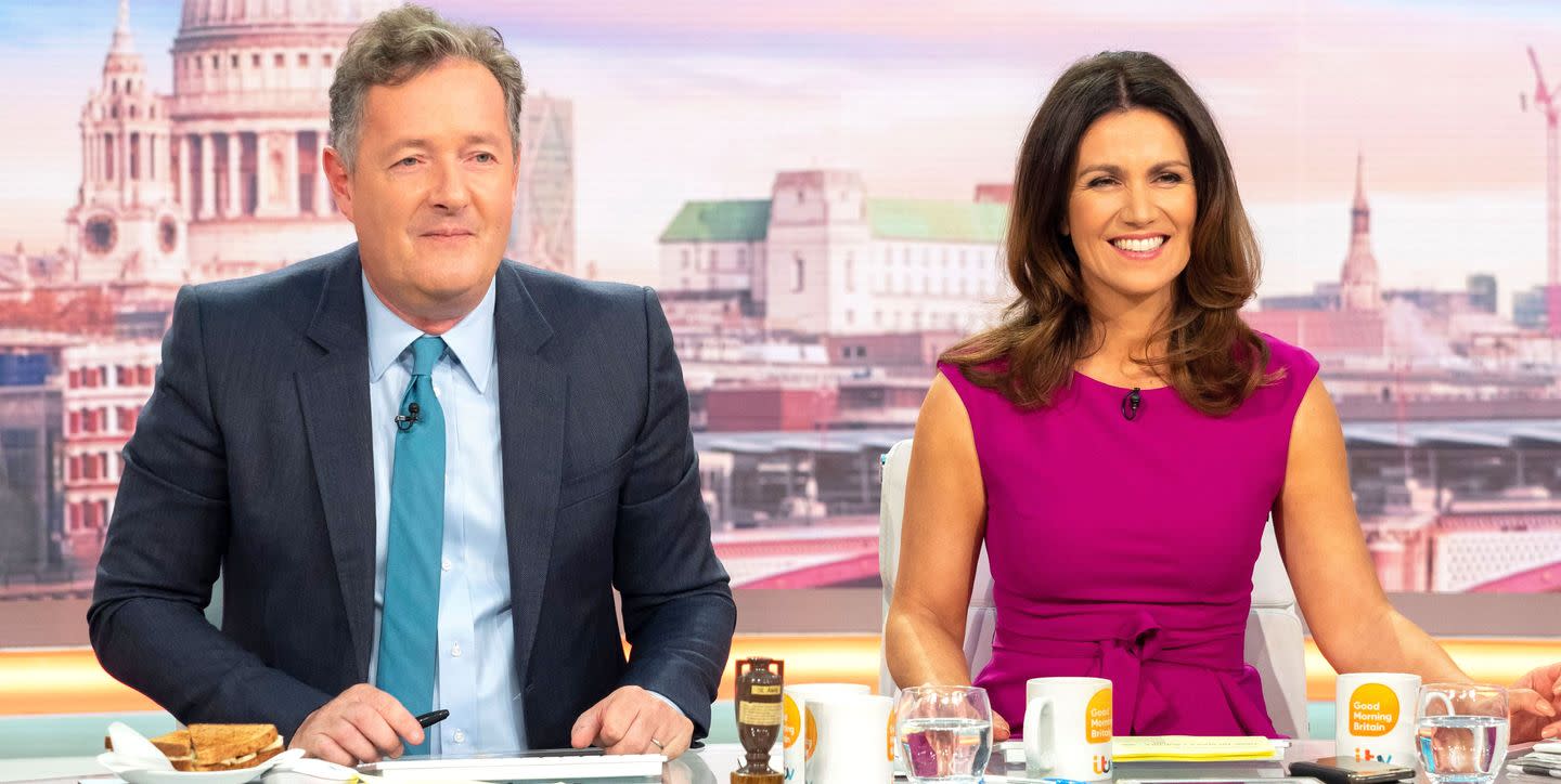 Susanna Reid Porn Star - GMB's Susanna Reid responds to Piers Morgan leaving the show