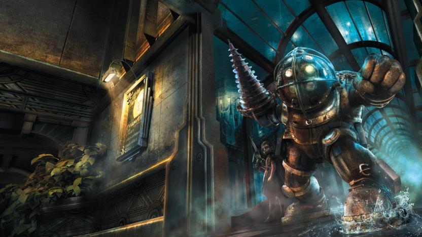 A Big Daddy in BioShock.