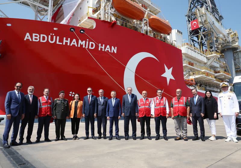 Turkey’s new drill ship to operate outside disputed waters in Mediterranean