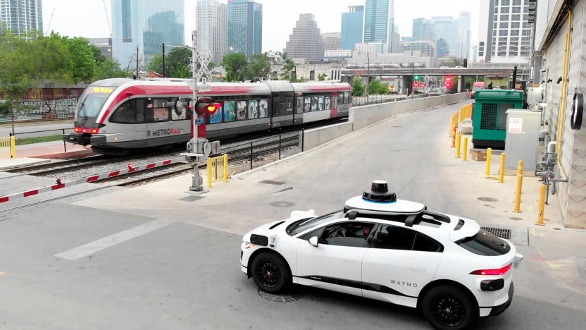 Waymo One car in Austin