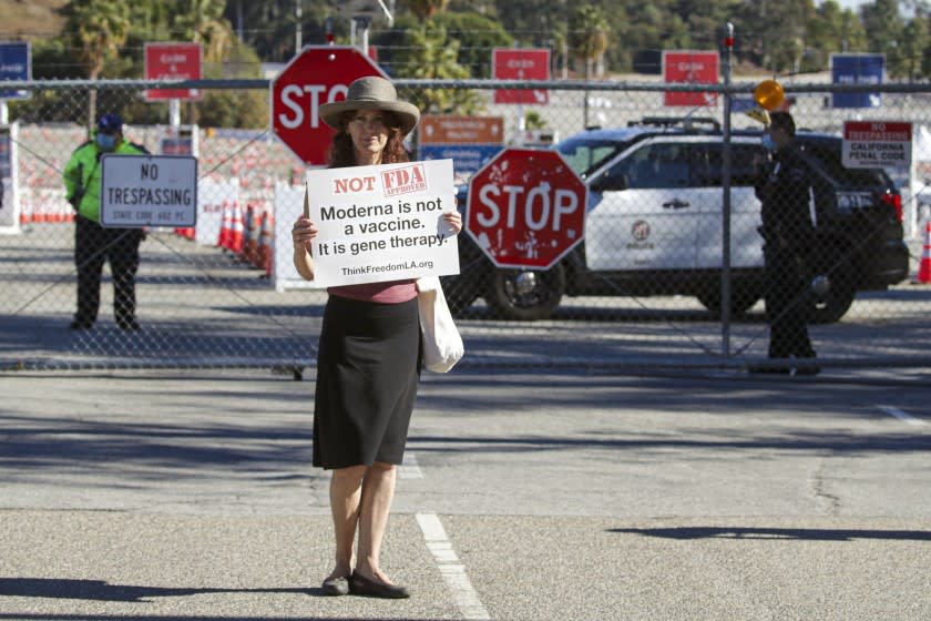 Why weren’t the right-wing antivaxxers at Dodger Stadium arrested?