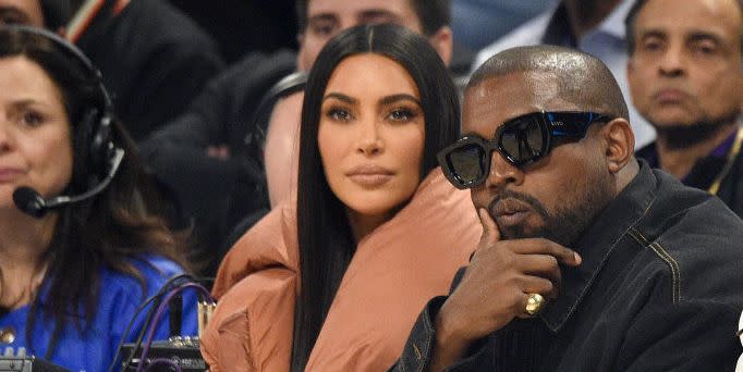Kanye West told Kim Kardashian to contact him through his pre-divorce security plea