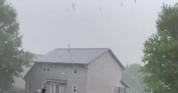 Hail Wallops Des Moines Suburb Amid Severe Thunderstorm ...