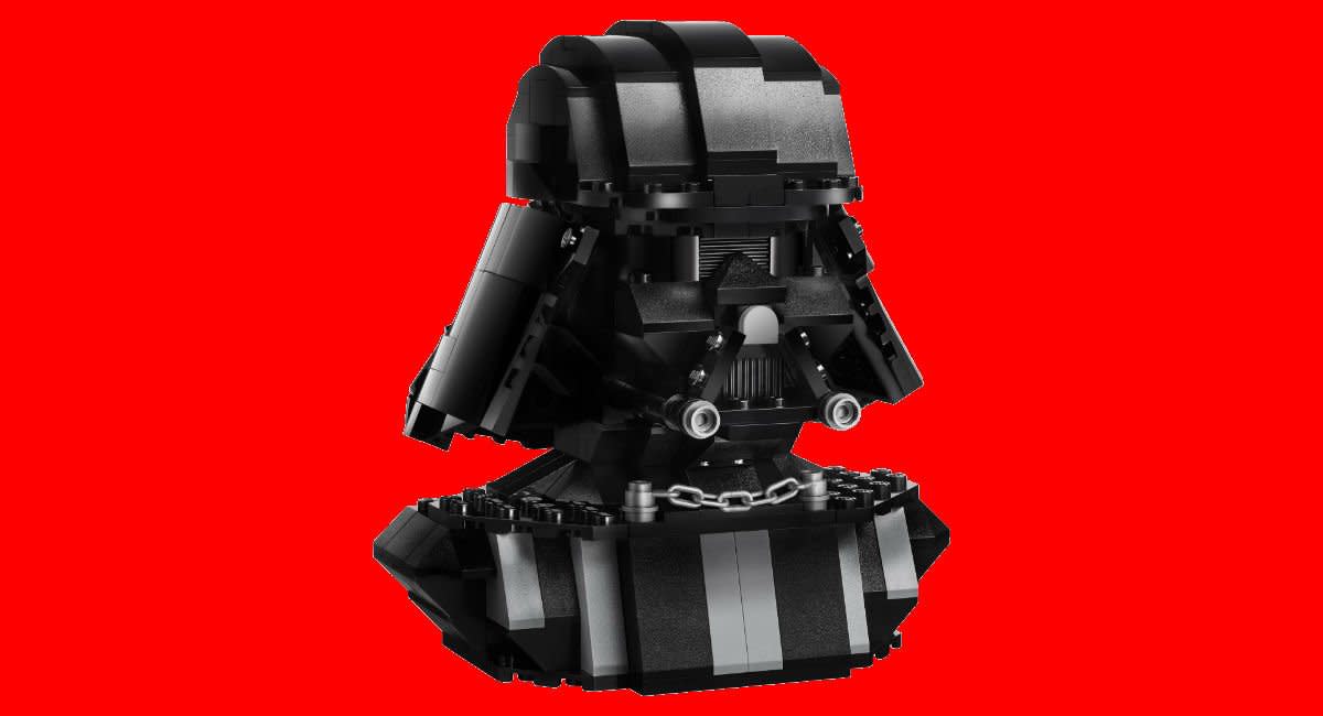 lego darth vader bust