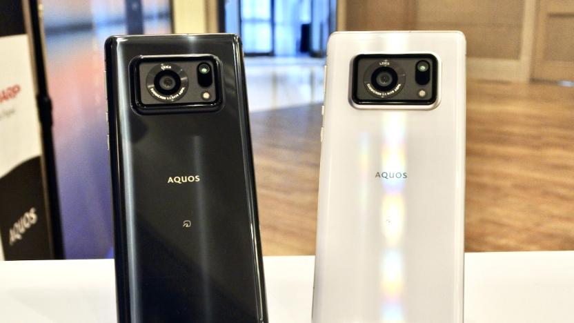 Sharp's Aquos R6 has a 1-inch Leica camera sensor and 2,000 nit display