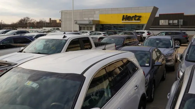 Hertz Global eyes worst day on record 