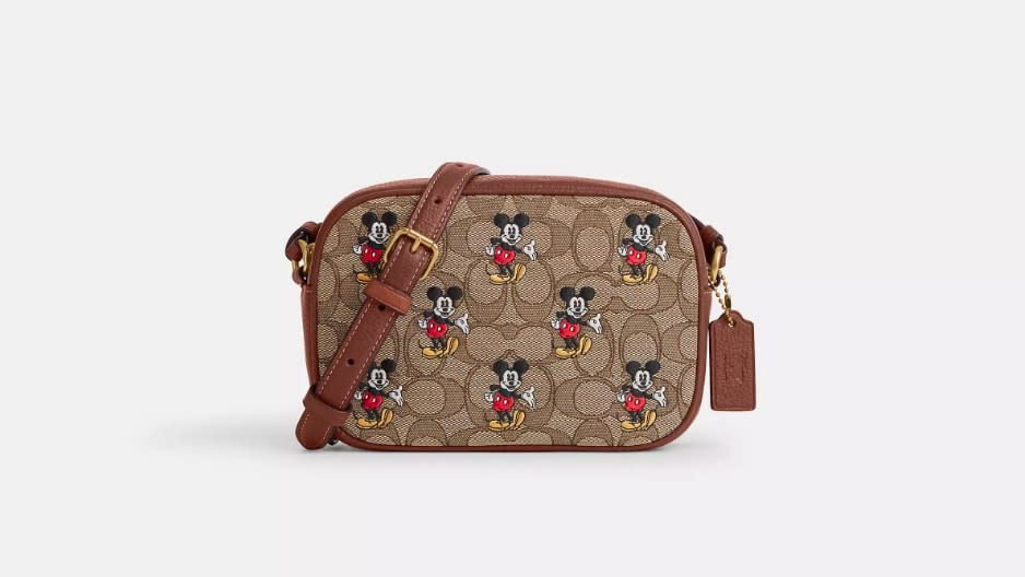 Coach Outlet Disney X Coach Dempsey Tote 22 In Signature Jacquard