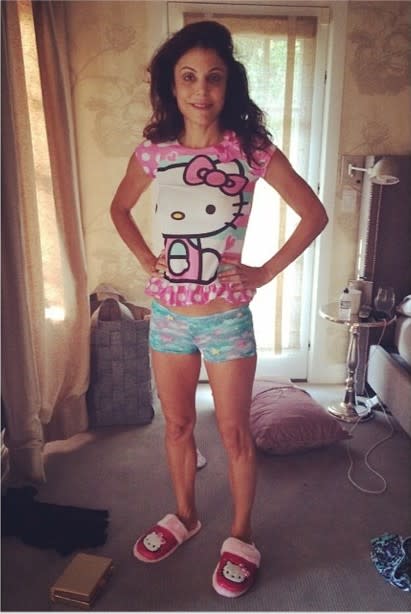 Skinny Girl' Bethenny Jeered for Posing in Her 4-Year-Old's Tiny PJs