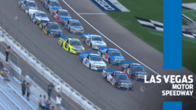 Truck Series Round of 8 race at Las Vegas goes green